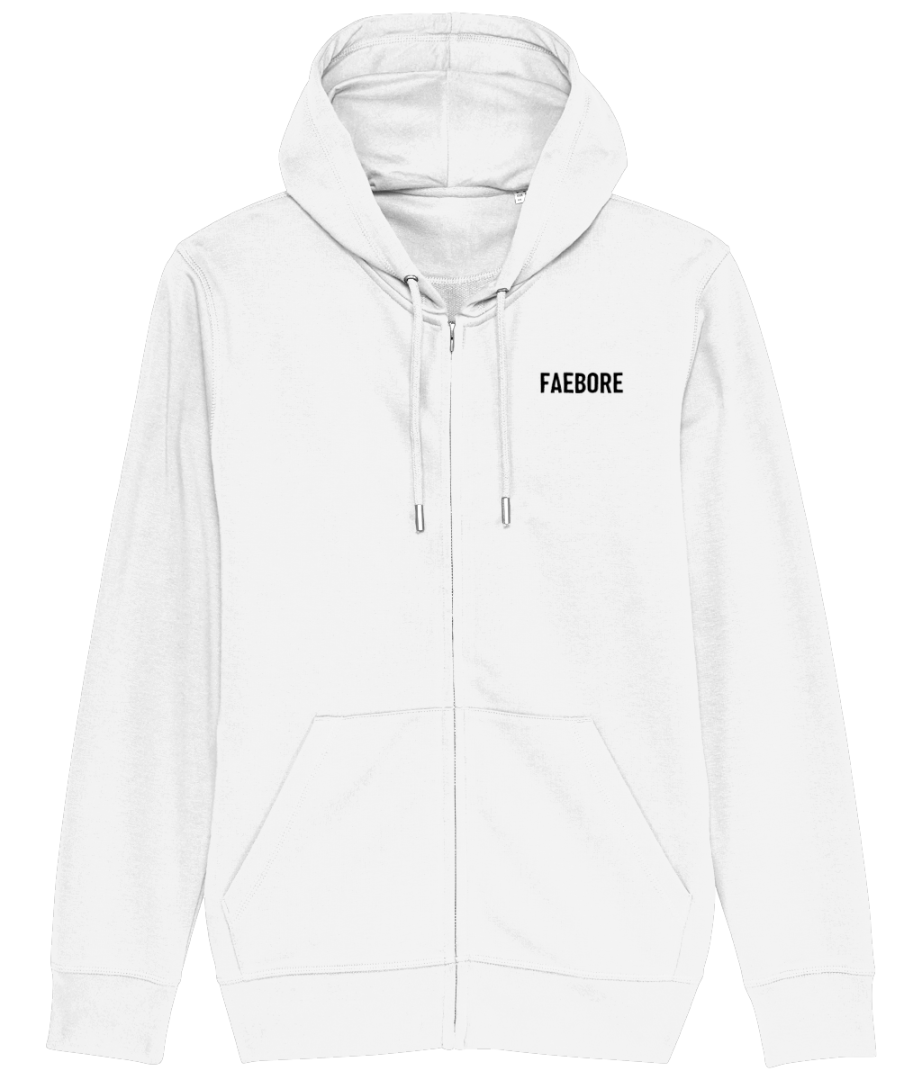 FAEBORE - Basic Zip-Up Hoodie Light